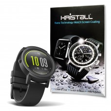 Ticwatch E Screen Protector - Kristall® 9H Hardness Full Coverage Liquid Nano Coating Screen Protector for Smartwatches (Bubble-FREE Screen Protector, EASY to Apply, Edge-to-Edge Protection)